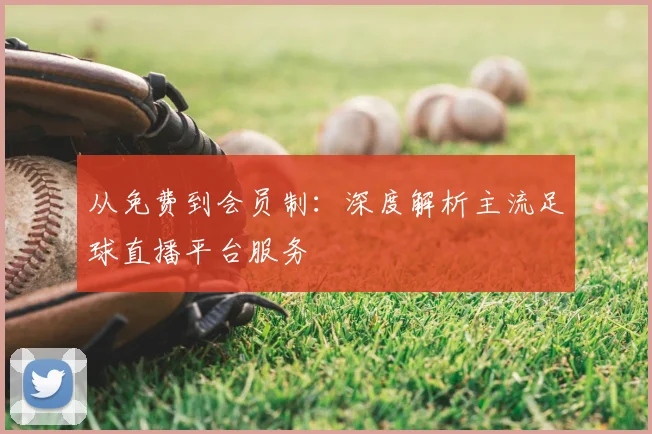 从免费到会员制：深度解析主流足球直播平台服务